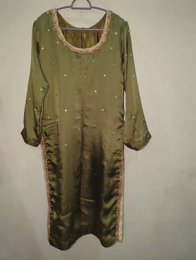 3 piece silk suit (small size)