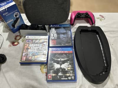ps5/ps4/games/charging dock/controller/rgb stand