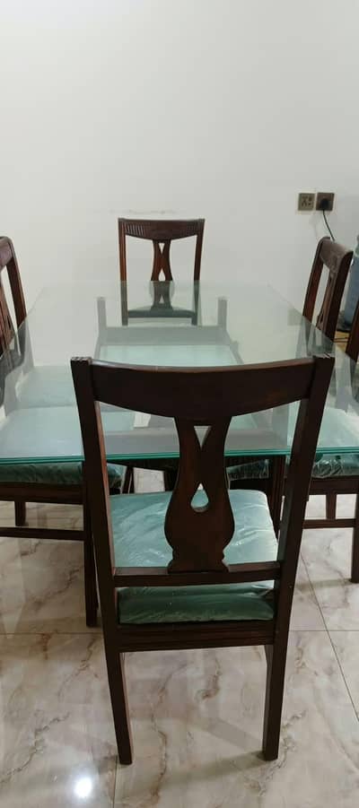 Premium Wooden Dining Table – Strong & Durable Quality
