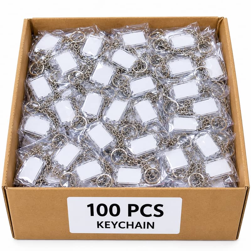 Wholesale Customized Clear Acrylic Keychain Photo Frame - Key Holder ...
