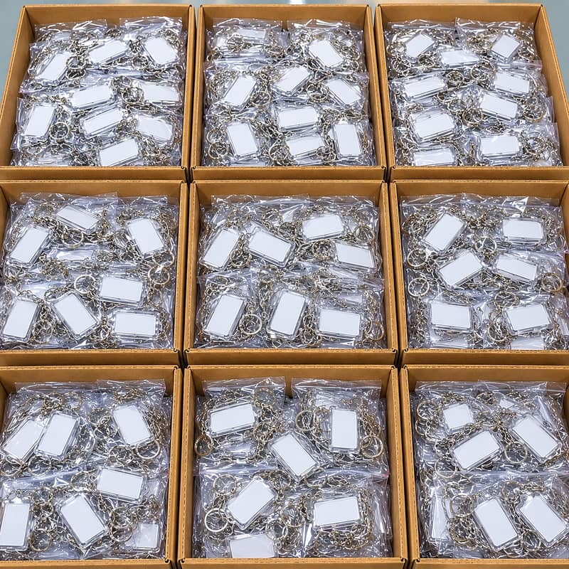 Wholesale Customized Clear Acrylic Keychain Photo Frame - Key Holder ...