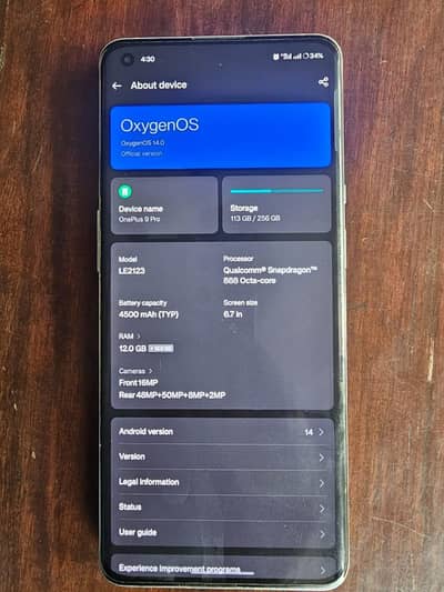 One Plus 9 Pro