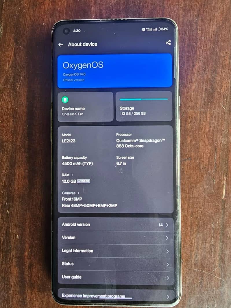 One Plus 9 Pro 0