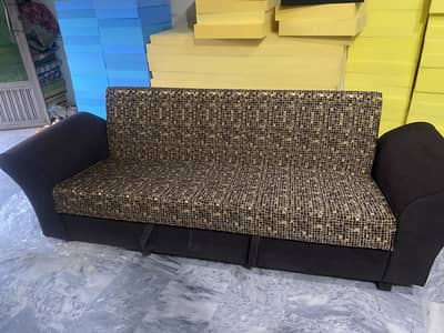 Sofa and mattress