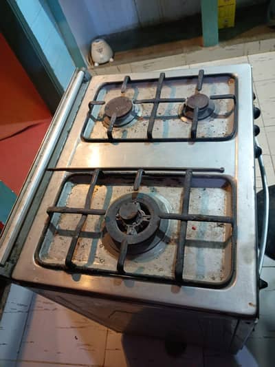 nasgas 3 burner stove with oven