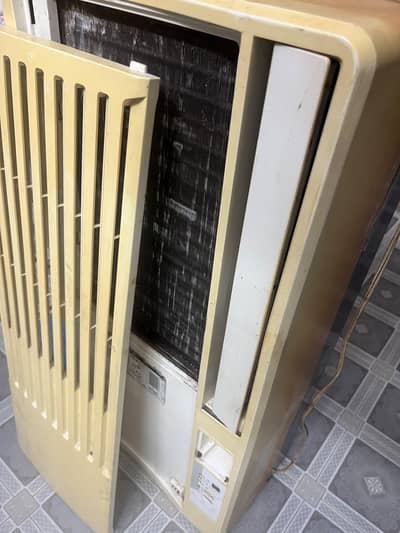 1 Ton Window AC + 110V Stabilizer
