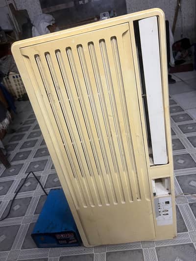 1 Ton Window AC + 110V Stabilizer
