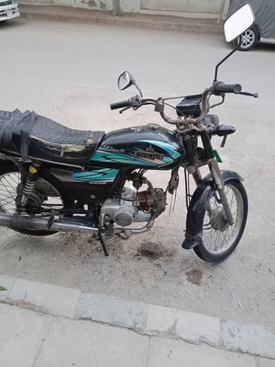 Karachi No Bike Unique 70CC CPLC FILe Cleared