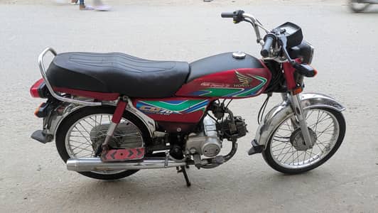 Honda CD 70 2017 model - Good condition