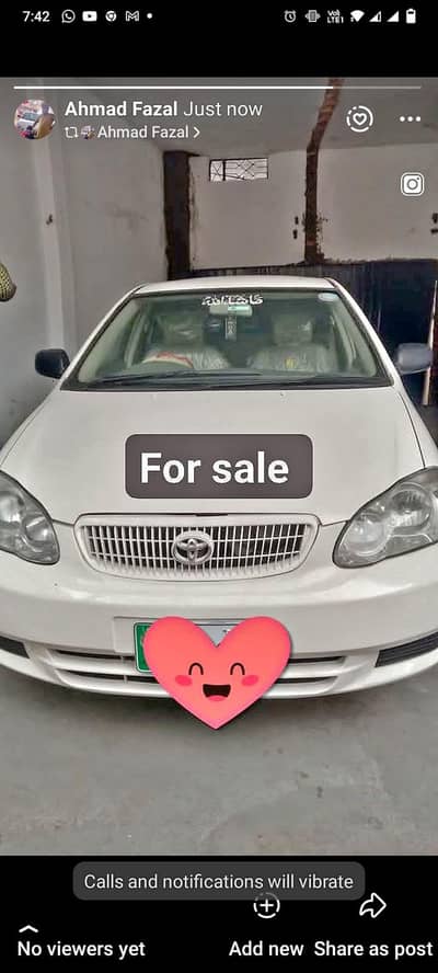 Toyota Corolla XLI 2007
