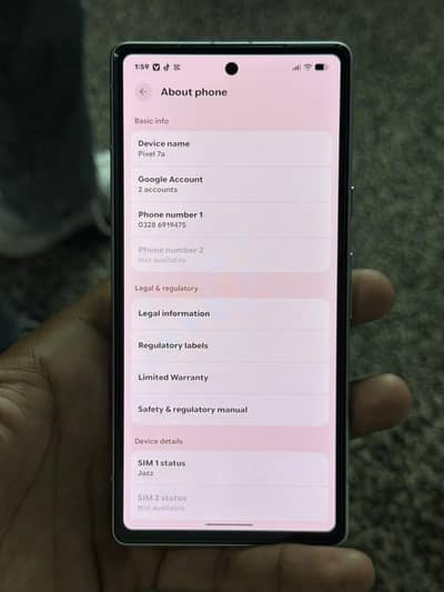 Google Pixel 7a