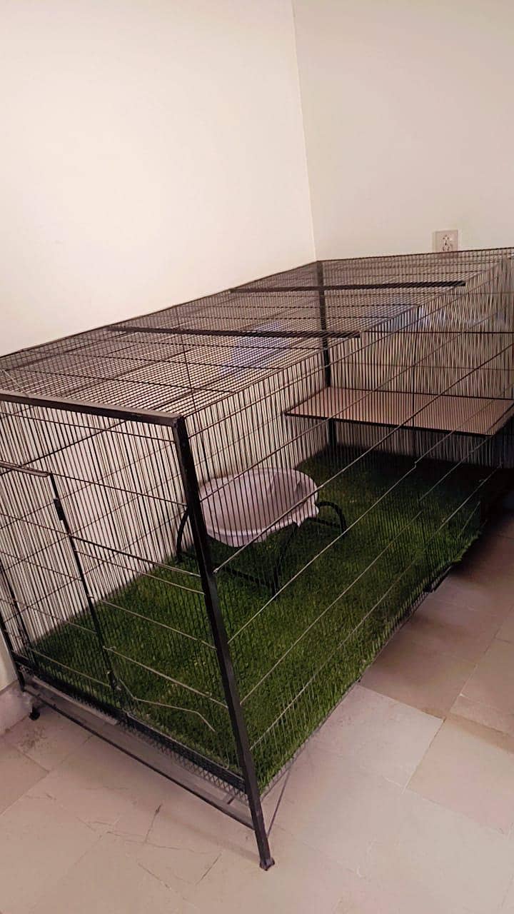 large size cat cage 0