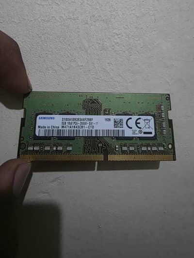 8 Gb DDR 4 1Rx8 Laptop Ram
