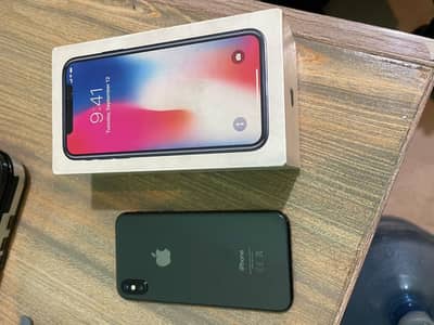 iPhone X 64gb pta approved Complete Box