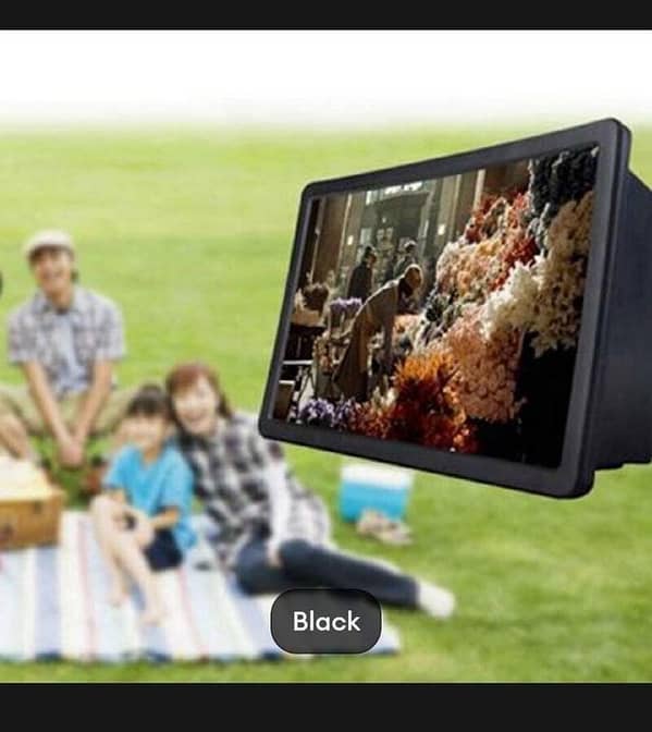 T  Portable 3D Video Enlarge Smartphone Screen Magnifier