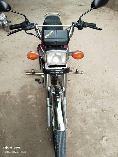 Contact no. 03290924780. Honda with brand new honda geniune tyers.
