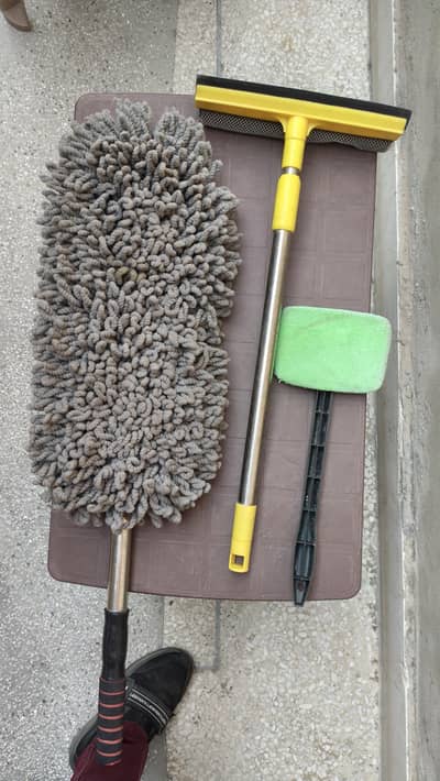 duster with handle, mirror cleaner