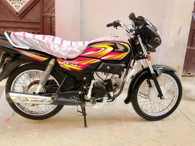 HONDA Pridor100  Model 2025 Hyderabad number ha urgent sell new bike