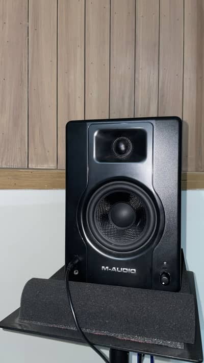 M-Audio BX4 4.5” 120W Studio Reference Monitors – For Sale