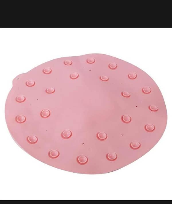 T  Silicone Foot Massage Cleaning Bath Mat For Ultimate Relaxation And Cleanliness