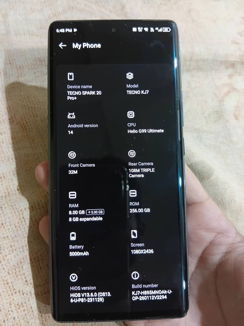 Tecno Spark 20 Pro Plus 2