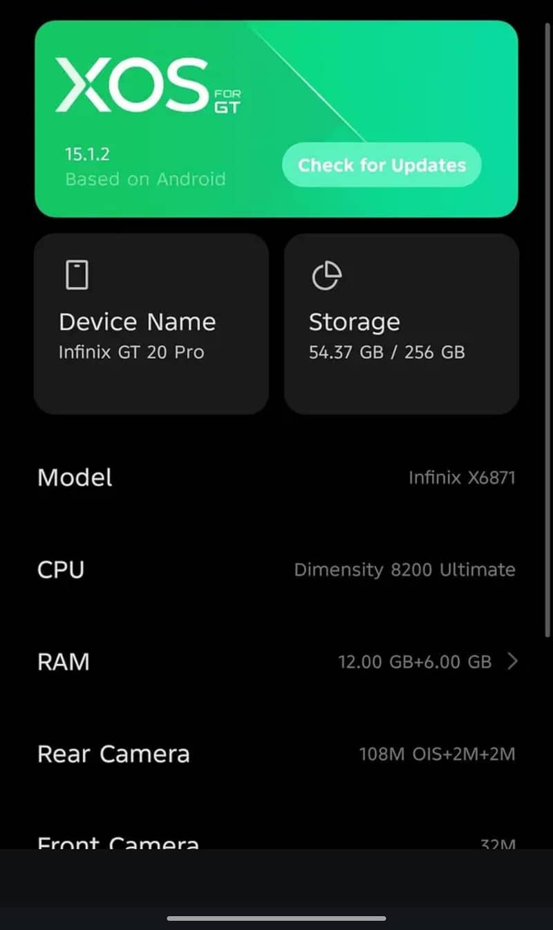 Infinix Other Model 1