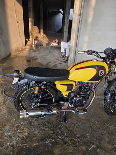 Modified Honda 125 cg Excellent Condition