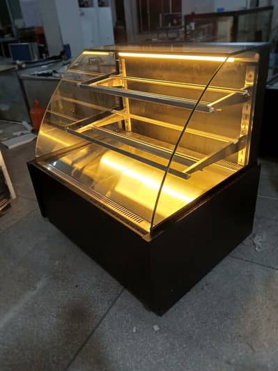 open type display Bakery counter cooling