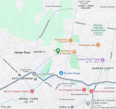 30 Marla Commercial Plot for Sale on Zafar Ali Road Link | Prime Location