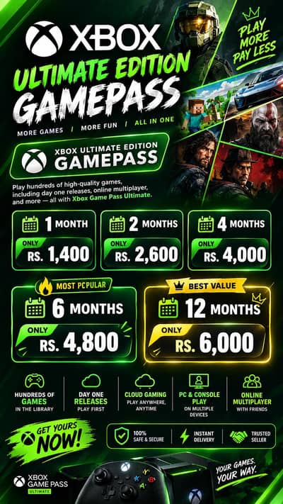 Ultimate Edition Game Passes