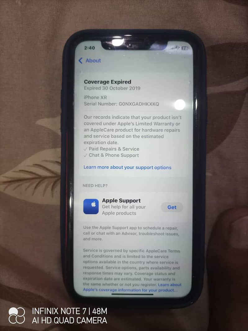 Apple iPhone XR 3