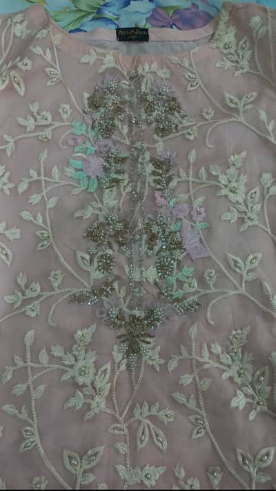 Aghanoor full embriodered kurta