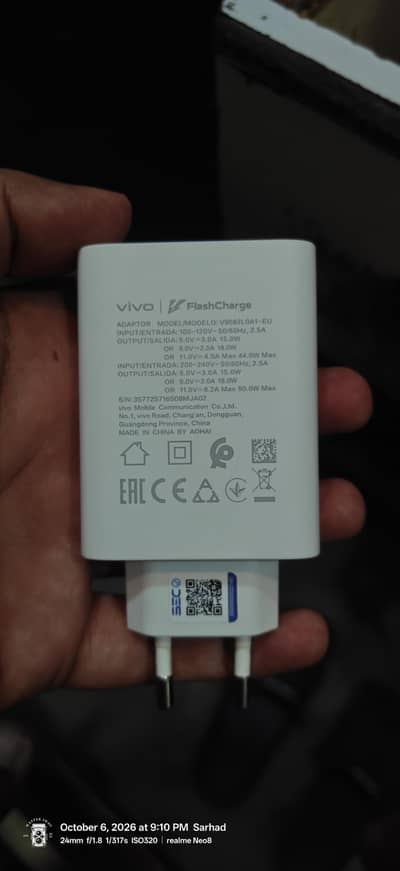 vivo original charger 90w