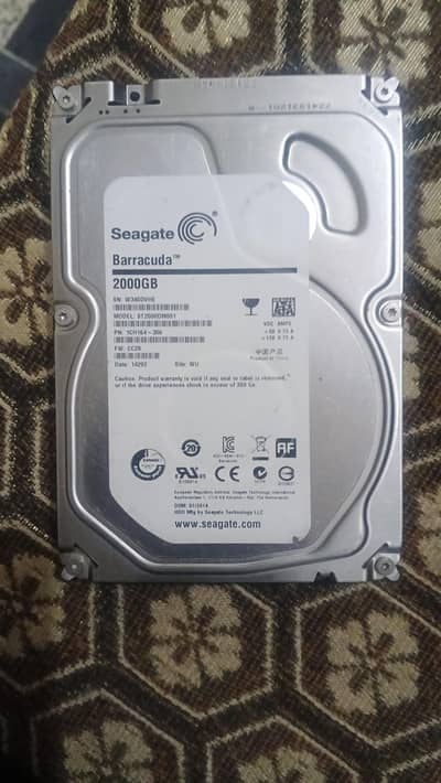 hard drive Seagate 2tb