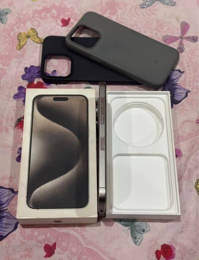 iphone 15 pro max official pta approved 512gb totally geniune