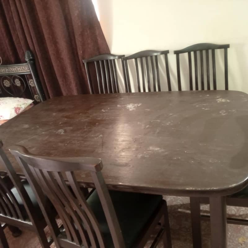DINING TABLE 6 chairs 4