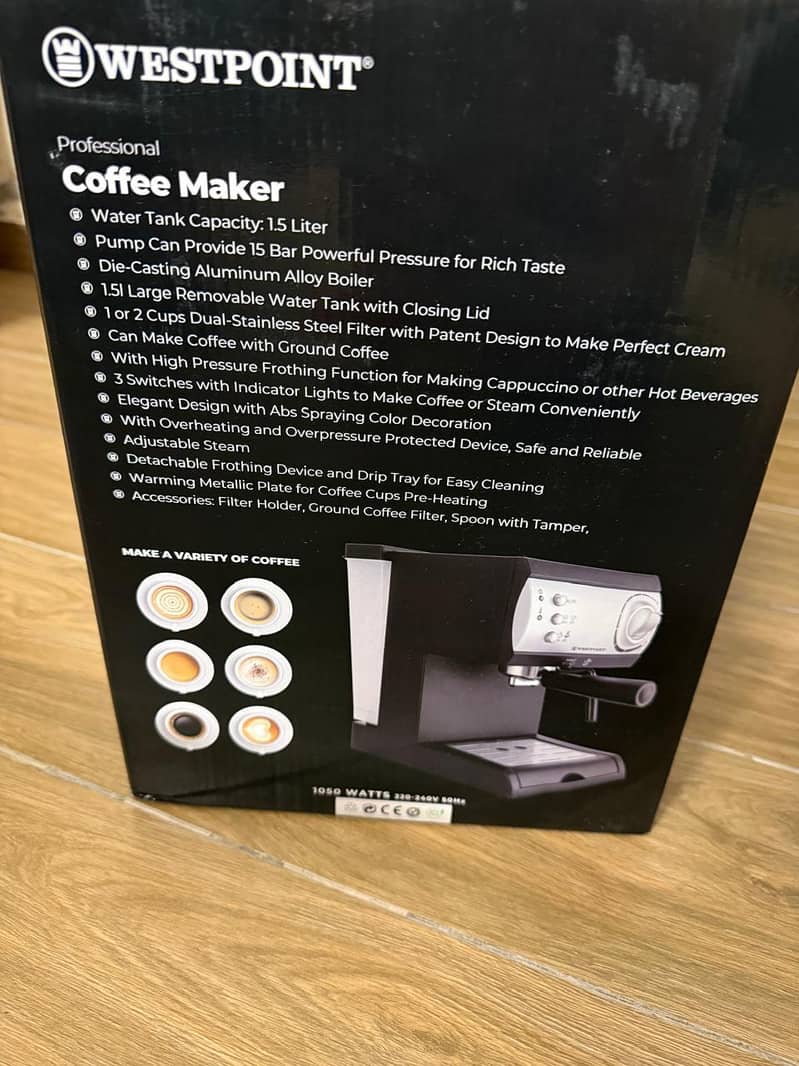 westpoint coffee maker 1