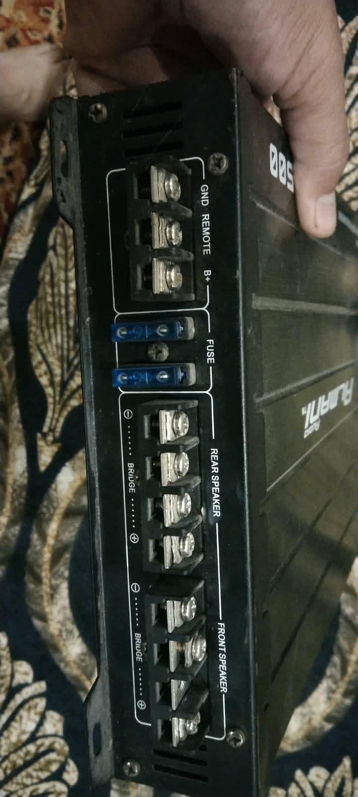 Android LED, Amplifier and woofer 2