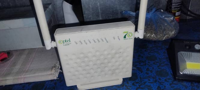 zte ptcl dual antenna wifi router