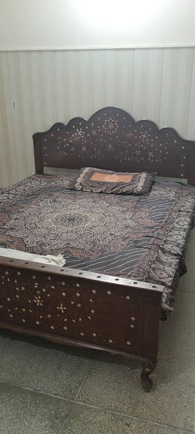 Only Bed without mattress