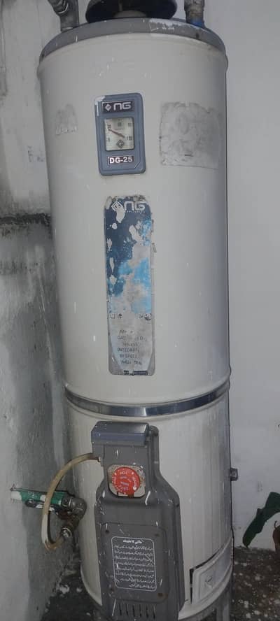 Nas gas 25 gallon gyser for sale sirf 3 season chala hova