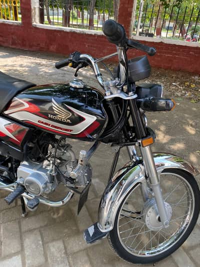 Honda CD 70 black color 24/25 model