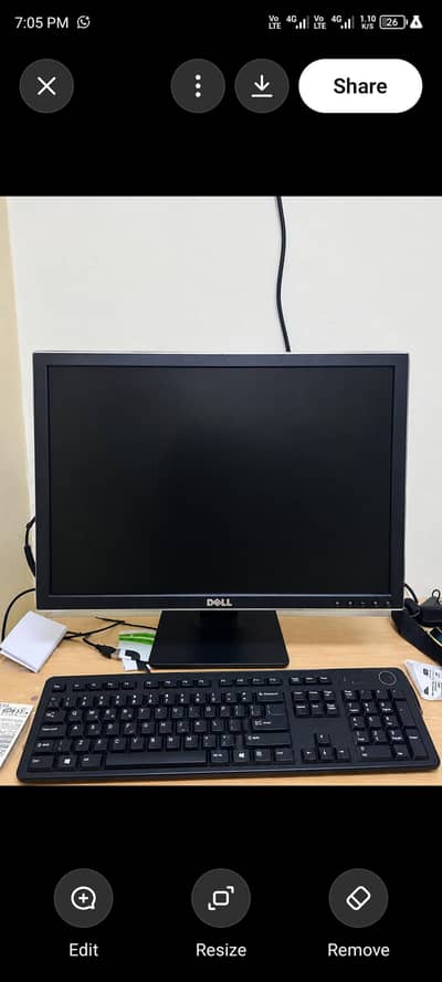 Dell LCD Monitor – 20.1 Inch Model: Dell 2007FPb