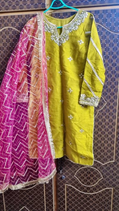 Gota Kanari Handmade Dress | Custom Piece| 9/10 condition
