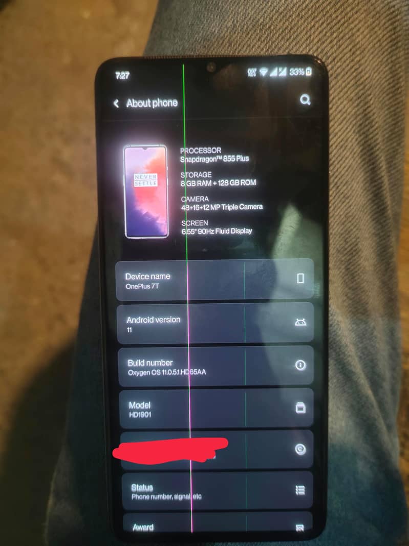 One Plus 7T 0