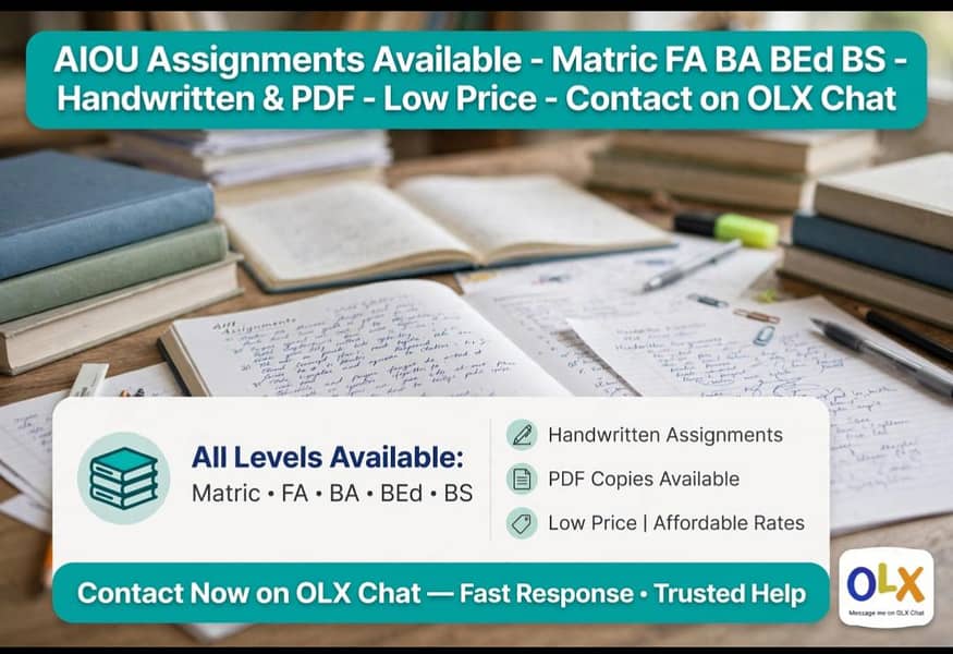 All assignments available 0