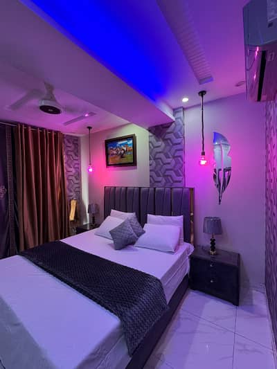 Bahria town Lahore one bedroom apartments short stay