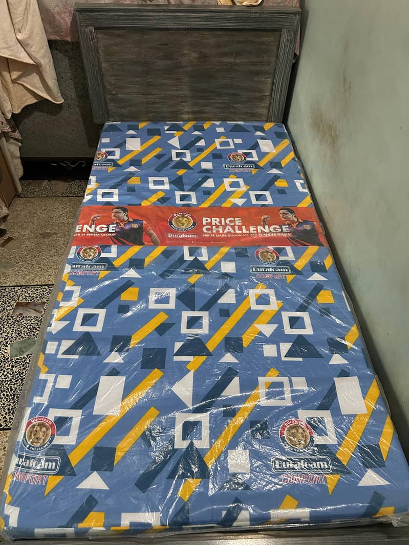 single bed with mattress 4