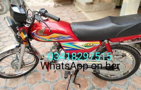 Honda CD 70 bike for sale 2020 model all okay