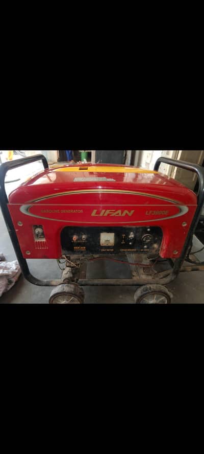 Lifaan Gas And petrol Generator 0/3/2/4/3/8/8/9/4/1/0